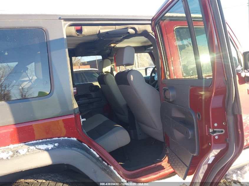 2007 Jeep Wrangler Unlimited X VIN: 1J4GA39107L187672 Lot: 43835433