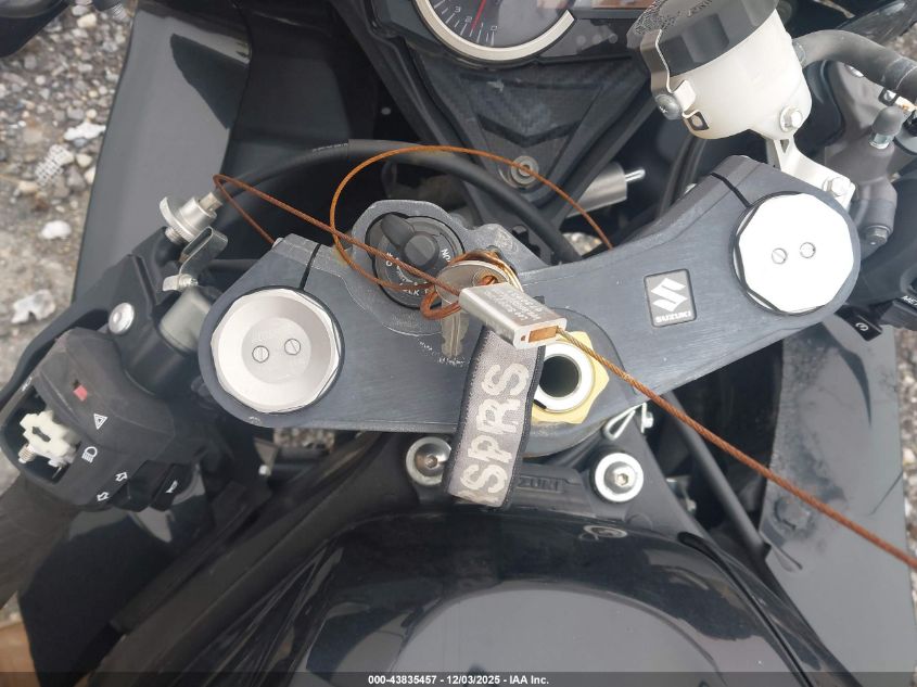 2019 Suzuki Gsx-R600 VIN: JS1GN7FA1K7101092 Lot: 43835457