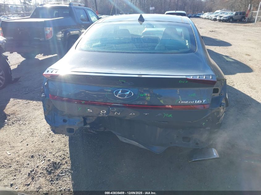 2022 Hyundai Sonata Limited VIN: KMHL34J28NA200598 Lot: 43835459