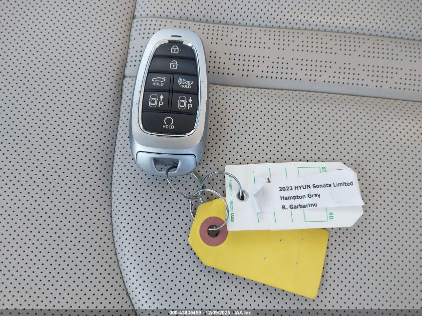 2022 Hyundai Sonata Limited VIN: KMHL34J28NA200598 Lot: 43835459