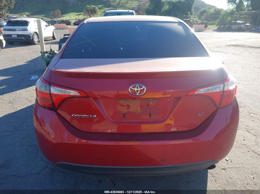 2015 Toyota Corolla S Plus VIN: 2T1BURHE5FC384034 Lot: 43835463