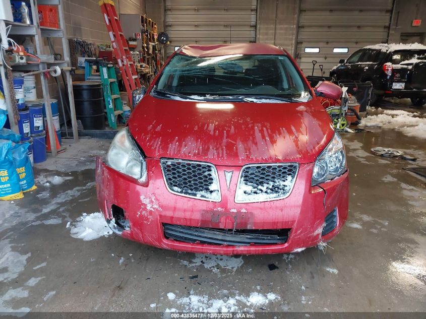 2009 Pontiac Vibe VIN: 5Y2SP67819Z459968 Lot: 43835477