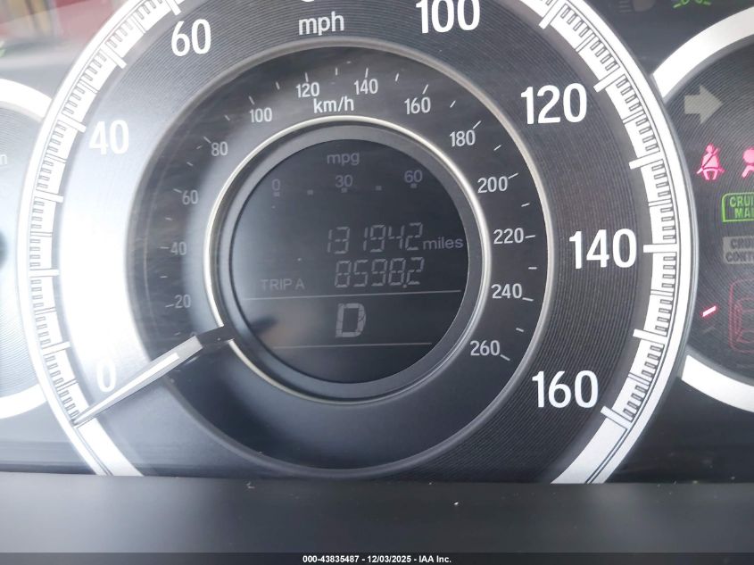 2016 Honda Accord Lx VIN: 1HGCR2F31GA232600 Lot: 43835487