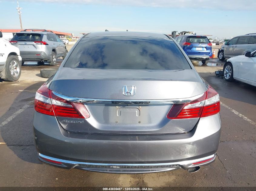 2016 Honda Accord Lx VIN: 1HGCR2F31GA232600 Lot: 43835487