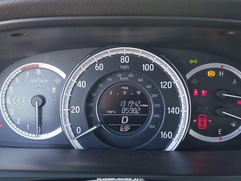 2016 Honda Accord Lx VIN: 1HGCR2F31GA232600 Lot: 43835487