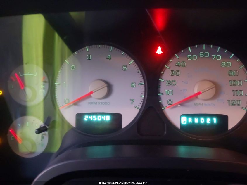 2003 Dodge Ram 1500 Slt/Laramie/St VIN: 1D7HA18D33S300160 Lot: 43835489