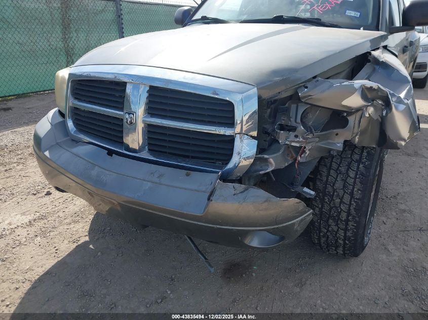 2006 Dodge Dakota Slt VIN: 1D7HW48N76S714946 Lot: 43835494