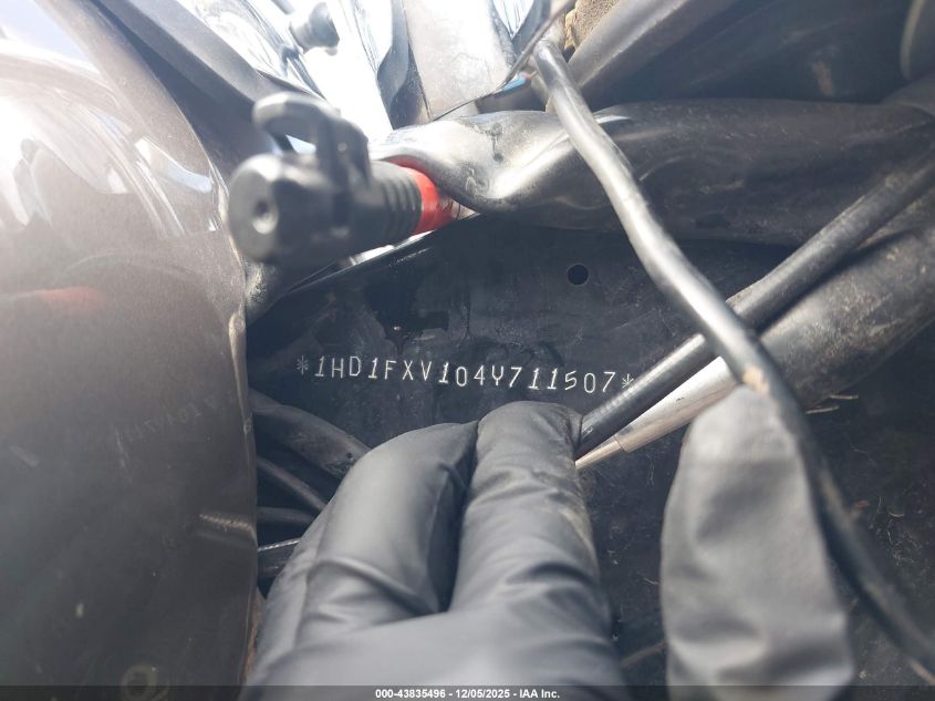 2004 Harley-Davidson Flhrs Road King VIN: 1HD1FXV104Y711507 Lot: 43835496