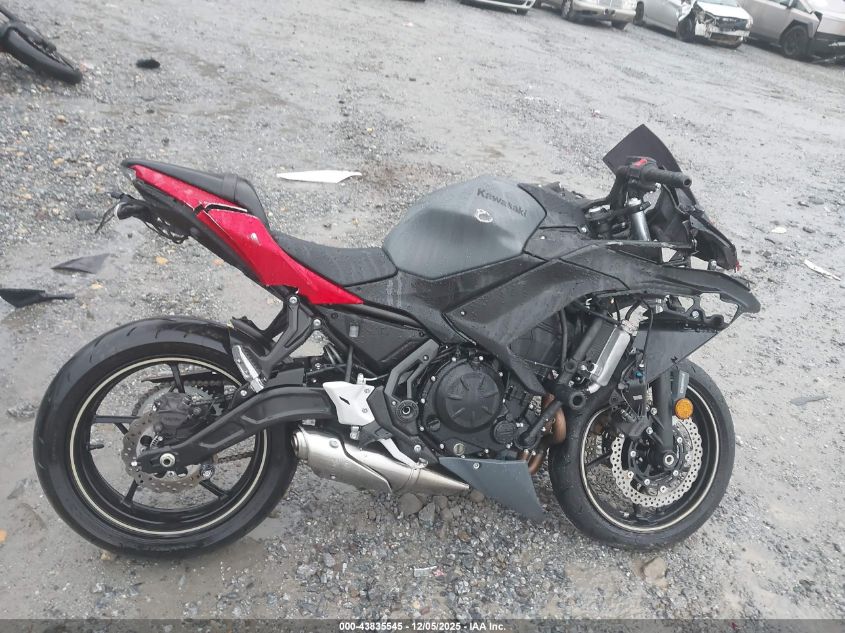 2024 Kawasaki Ex650 P VIN: ML5EXEP16RDAC4847 Lot: 43835545