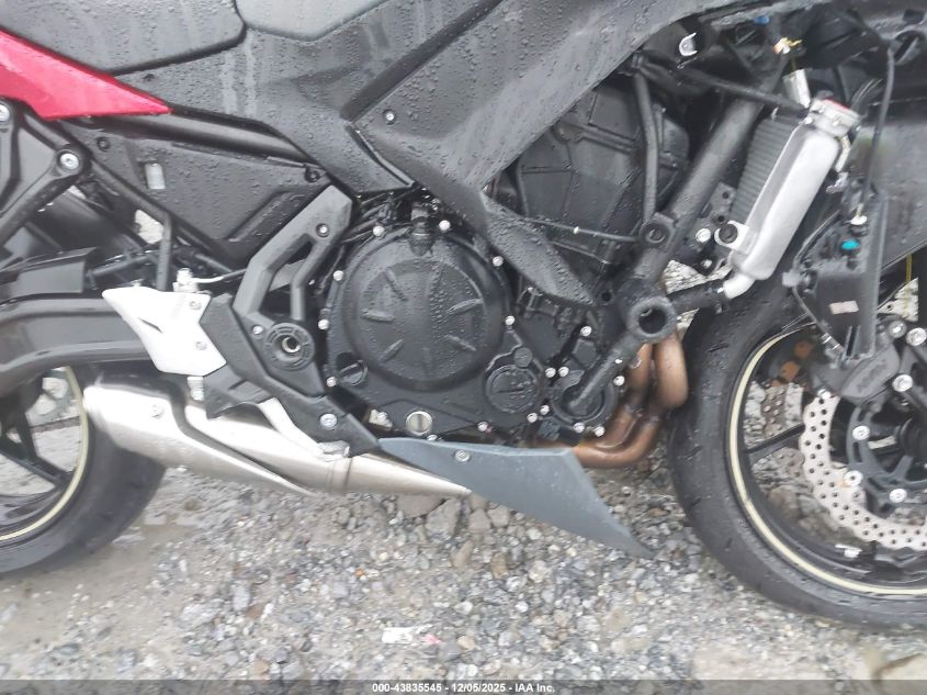 2024 Kawasaki Ex650 P VIN: ML5EXEP16RDAC4847 Lot: 43835545