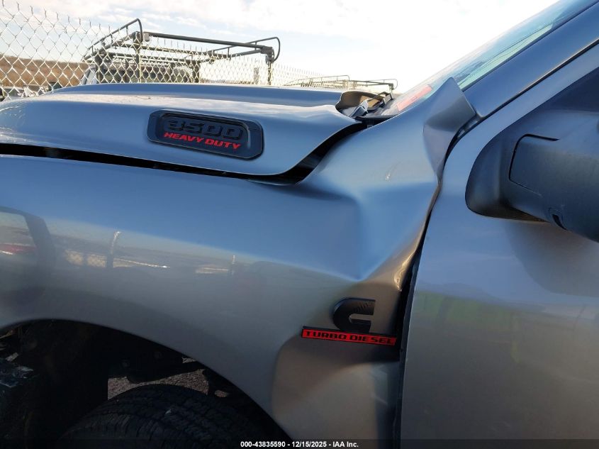 2024 Ram 3500 Big Horn 4X4 8' Box VIN: 3C63R3HL4RG382343 Lot: 43835590