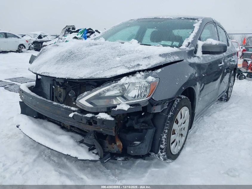 2016 Nissan Sentra S VIN: 3N1AB7APXGY298255 Lot: 43835593