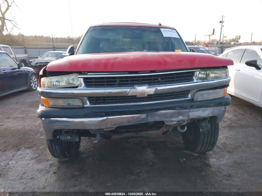 2002 Chevrolet Tahoe Lt VIN: 1GNEC13Z02R277847 Lot: 43835624