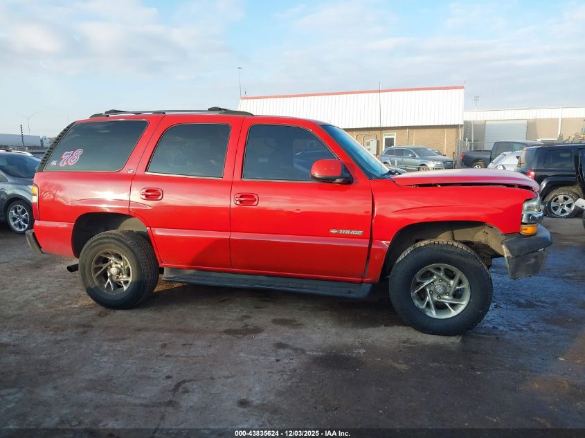 2002 Chevrolet Tahoe Lt VIN: 1GNEC13Z02R277847 Lot: 43835624