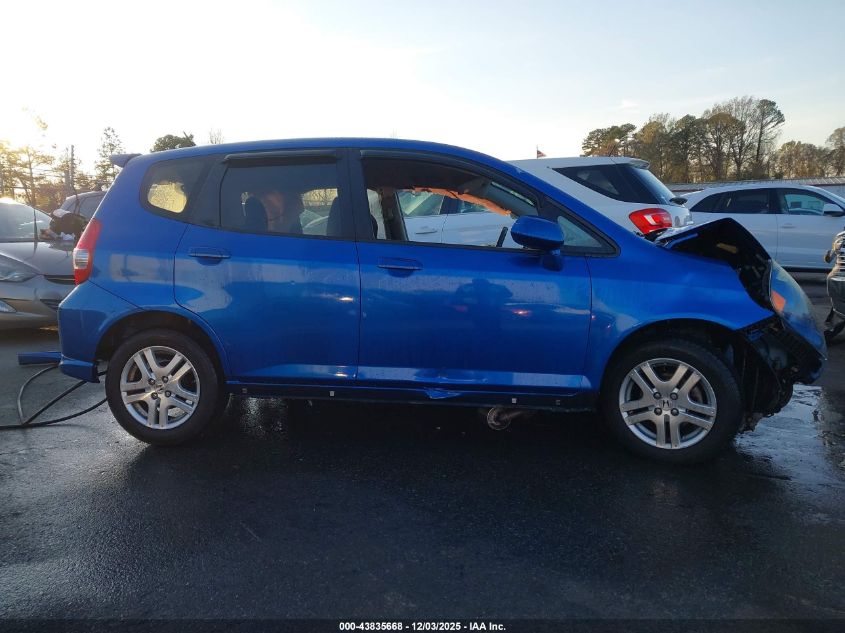 2008 Honda Fit Sport VIN: JHMGD38678S046047 Lot: 43835668
