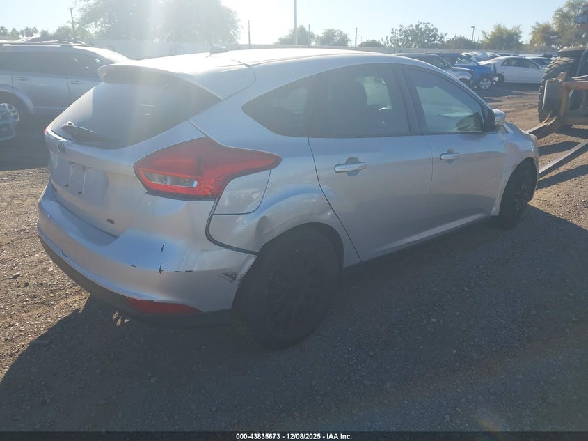 Vin: 1fadp3k20fl326715, lot: 44331164, ford focus se 20154