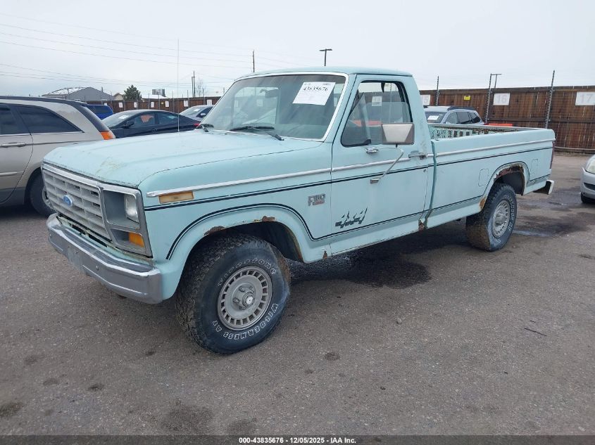 1FTEF14FXCPA06361 1982 FORD F-150 photo no. 2