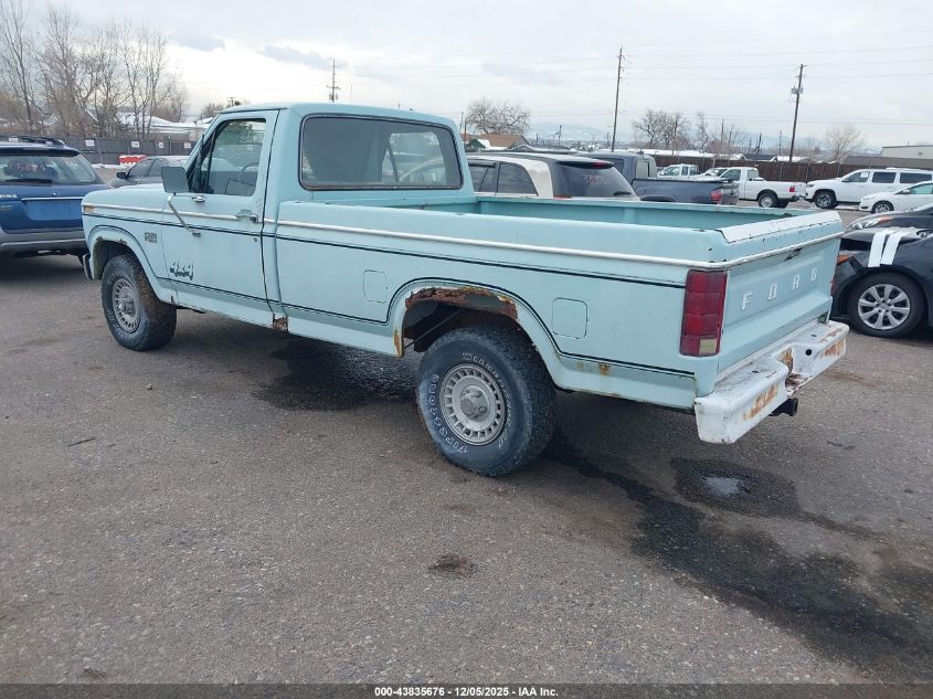 1FTEF14FXCPA06361 1982 FORD F-150 photo no. 3