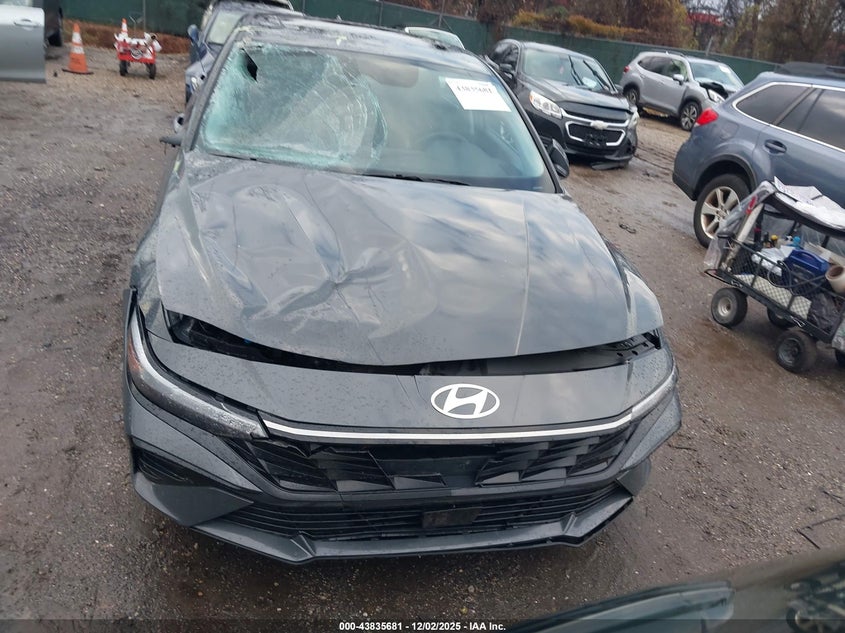 VIN KMHLS4DG9SU923896 2025 HYUNDAI ELANTRA SEL CONVENIENCE