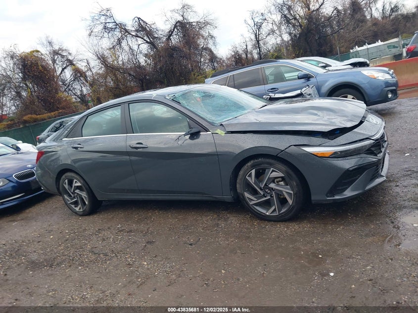 VIN KMHLS4DG9SU923896 2025 HYUNDAI ELANTRA SEL CONVENIENCE