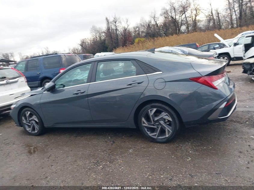 VIN KMHLS4DG9SU923896 2025 HYUNDAI ELANTRA SEL CONVENIENCE