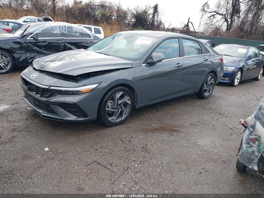 VIN KMHLS4DG9SU923896 2025 HYUNDAI ELANTRA SEL CONVENIENCE