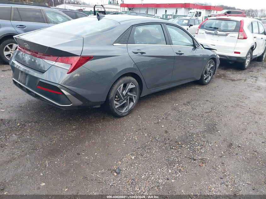 VIN KMHLS4DG9SU923896 2025 HYUNDAI ELANTRA SEL CONVENIENCE
