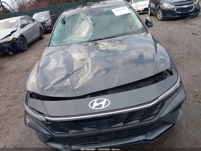 VIN KMHLS4DG9SU923896 2025 HYUNDAI ELANTRA SEL CONVENIENCE