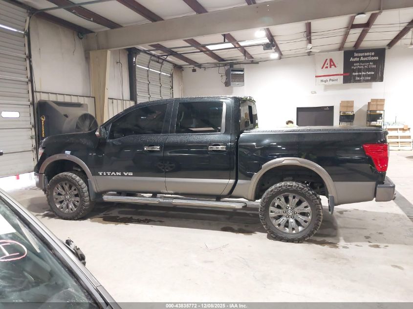 2018 Nissan Titan Platinum Reserve VIN: 1N6AA1E5XJN506495 Lot: 43835772