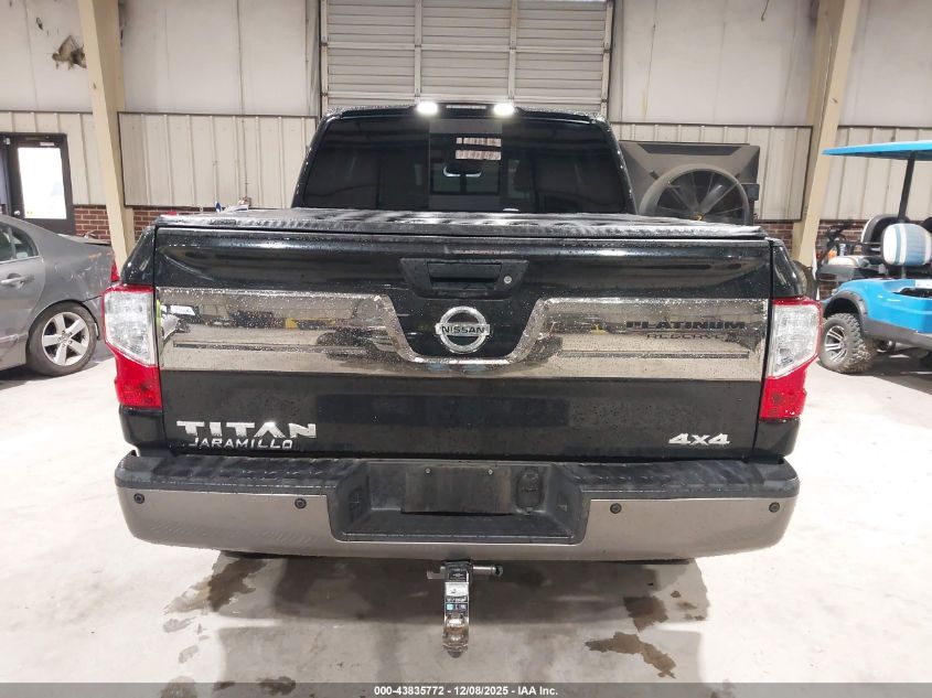 2018 Nissan Titan Platinum Reserve VIN: 1N6AA1E5XJN506495 Lot: 43835772