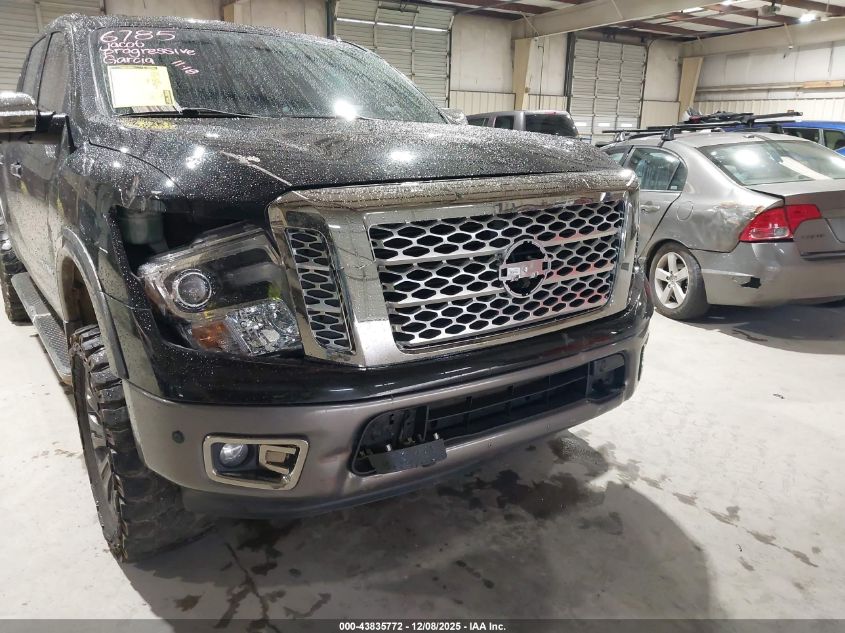 2018 Nissan Titan Platinum Reserve VIN: 1N6AA1E5XJN506495 Lot: 43835772