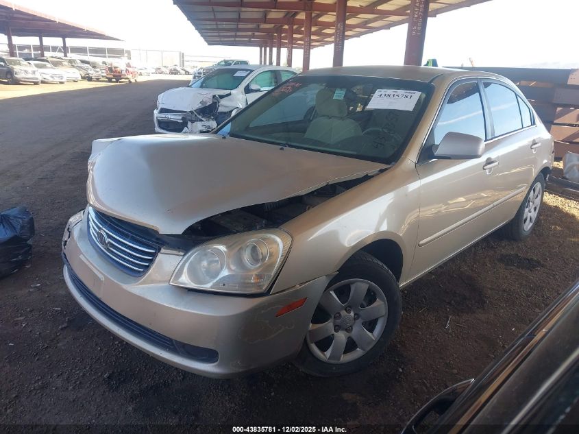 KNAGE123185169811 2008 KIA OPTIMA photo no. 2