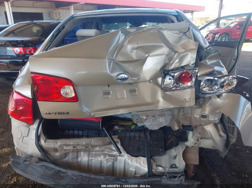 2008 Kia Optima Lx VIN: KNAGE123185169811 Lot: 43835781