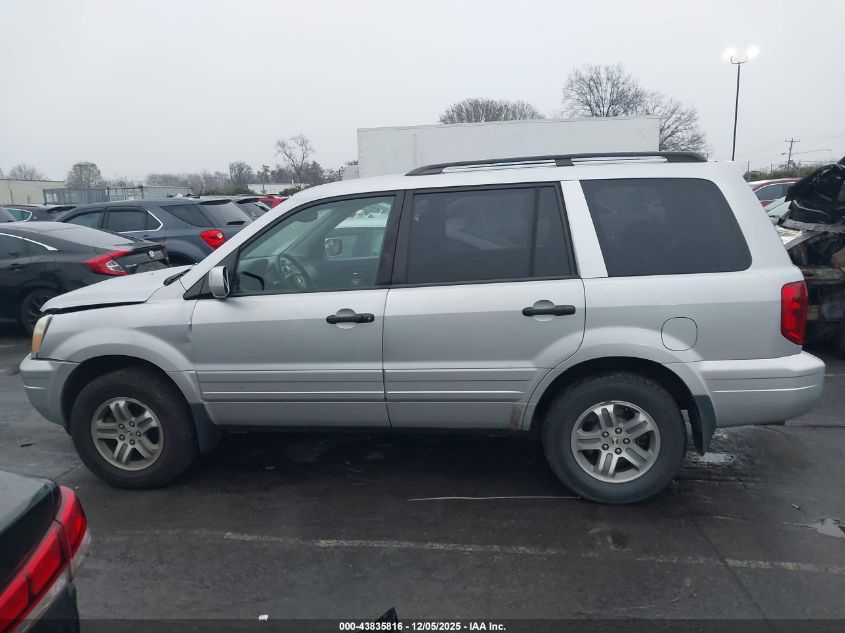 2004 Honda Pilot Ex-L VIN: 2HKYF18504H529559 Lot: 43835816