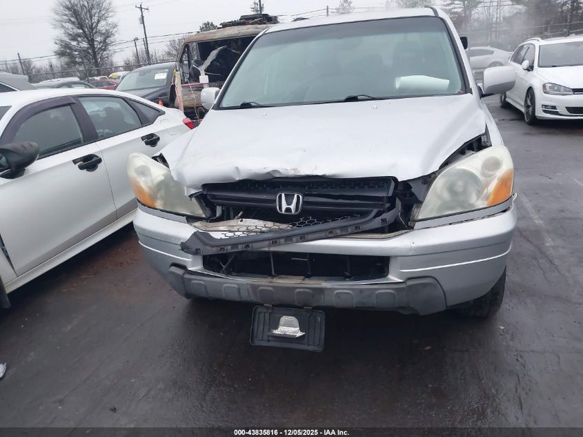 2004 Honda Pilot Ex-L VIN: 2HKYF18504H529559 Lot: 43835816
