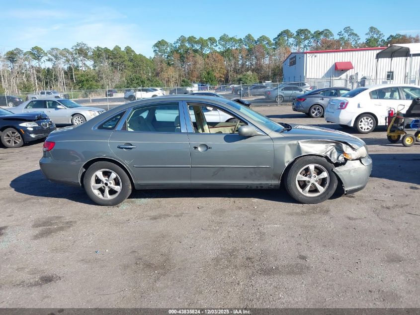 2007 Hyundai Azera Gls VIN: KMHFC46D97A201365 Lot: 43835824