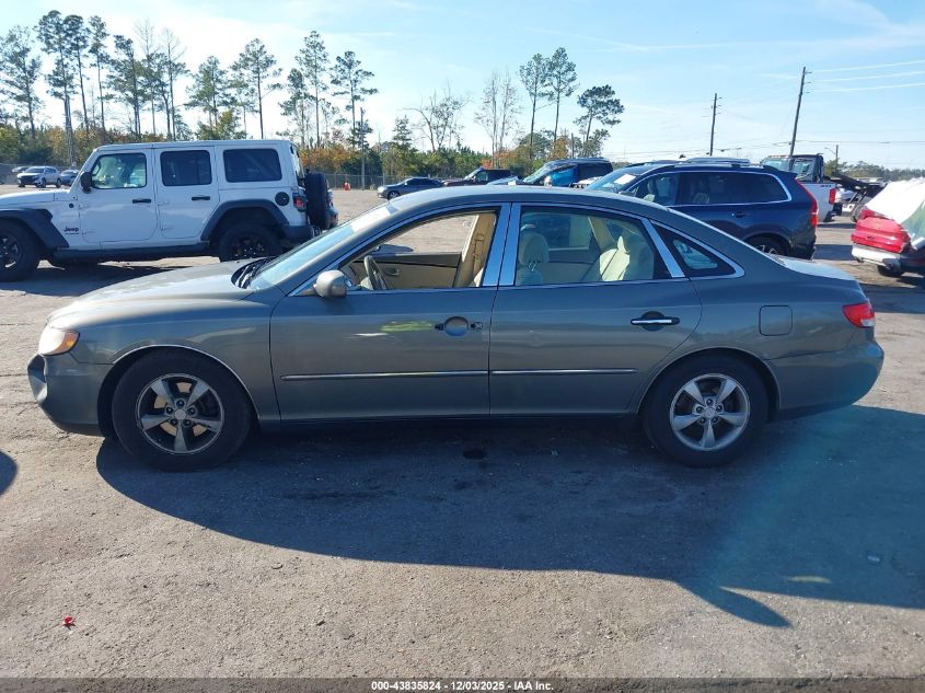 2007 Hyundai Azera Gls VIN: KMHFC46D97A201365 Lot: 43835824