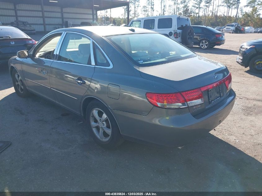 KMHFC46D97A201365 2007 HYUNDAI AZERA photo no. 3