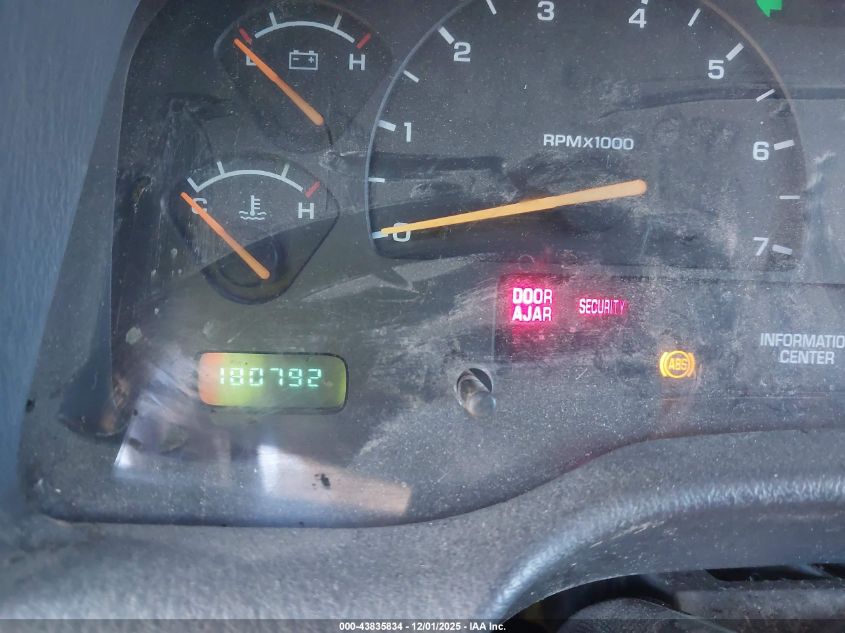 2001 Dodge Durango VIN: 1B4HS28N81F543813 Lot: 43835834