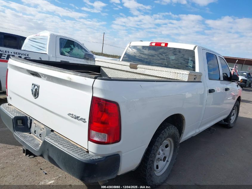 2019 Ram 1500 Classic Tradesman 4X4 6'4 Box VIN: 1C6RR7ST5KS680165 Lot: 43835860