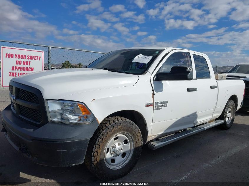 2019 Ram 1500 Classic Tradesman 4X4 6'4 Box VIN: 1C6RR7ST5KS680165 Lot: 43835860