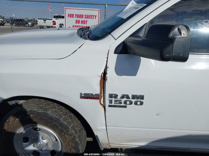 2019 Ram 1500 Classic Tradesman 4X4 6'4 Box VIN: 1C6RR7ST5KS680165 Lot: 43835860