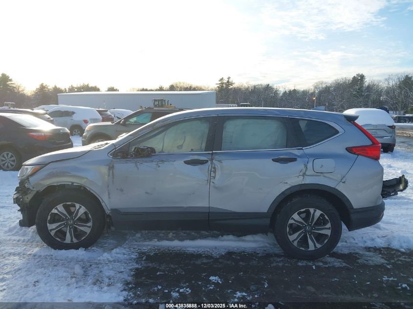 2017 Honda Cr-V Lx VIN: 5J6RW6H37HL002100 Lot: 43835888