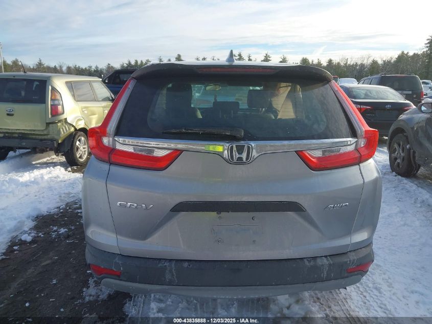 2017 Honda Cr-V Lx VIN: 5J6RW6H37HL002100 Lot: 43835888