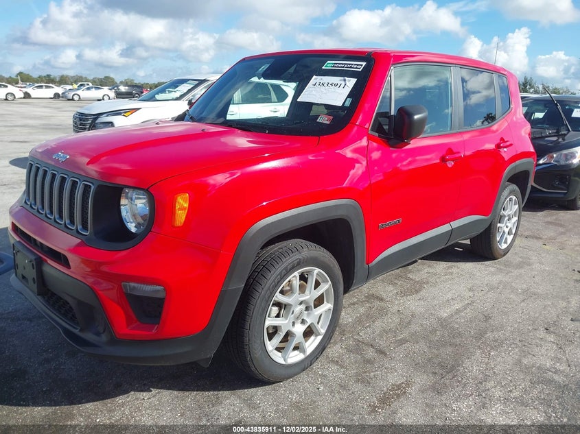2023 JEEP RENEGADE(VIN: ZACNJDB19PPP63006