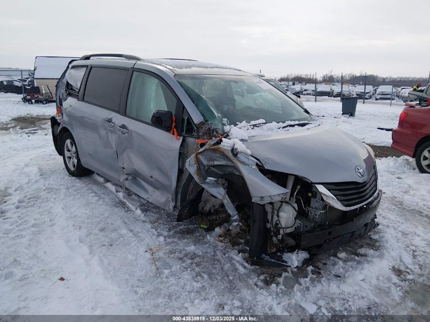 TOYOTA SIENNA LE V6 8 PASSENGER
