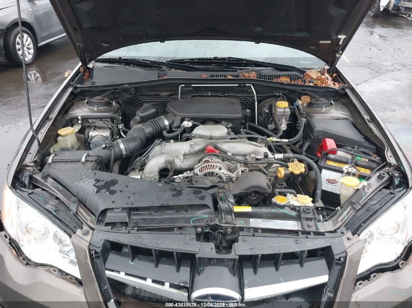 2008 Subaru Outback 2.5I/2.5I L.l. Bean Edition VIN: 4S4BP61C487341013 Lot: 43835926