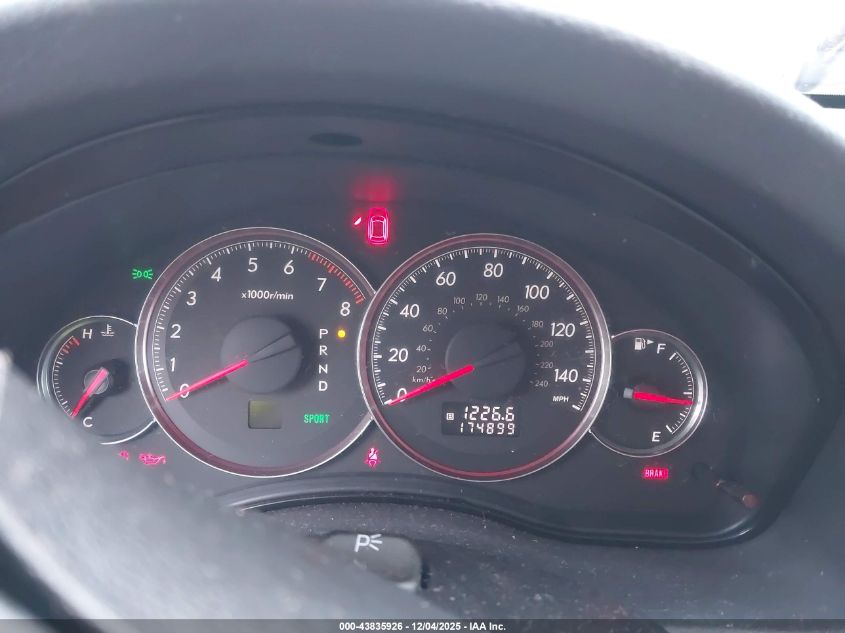 2008 Subaru Outback 2.5I/2.5I L.l. Bean Edition VIN: 4S4BP61C487341013 Lot: 43835926