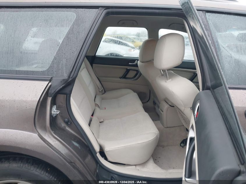 2008 Subaru Outback 2.5I/2.5I L.l. Bean Edition VIN: 4S4BP61C487341013 Lot: 43835926