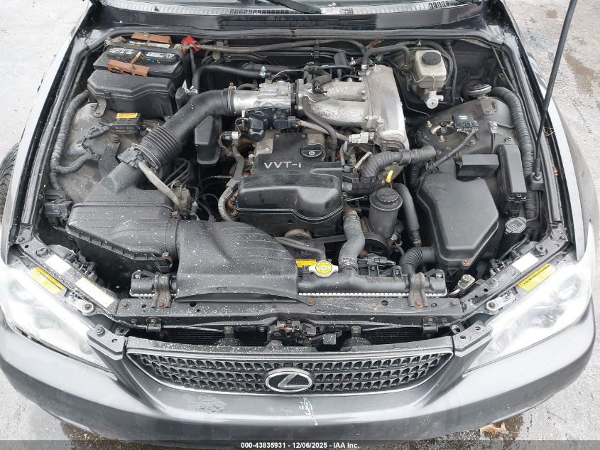 2004 Lexus Is 300 VIN: JTHBD192340084519 Lot: 43835931